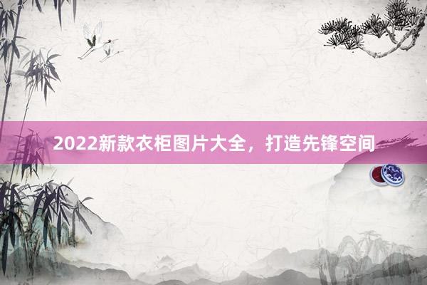 2022新款衣柜图片大全,打造先锋空间